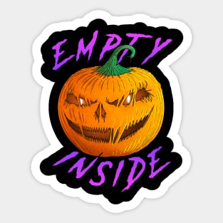 Empty Inside Sticker